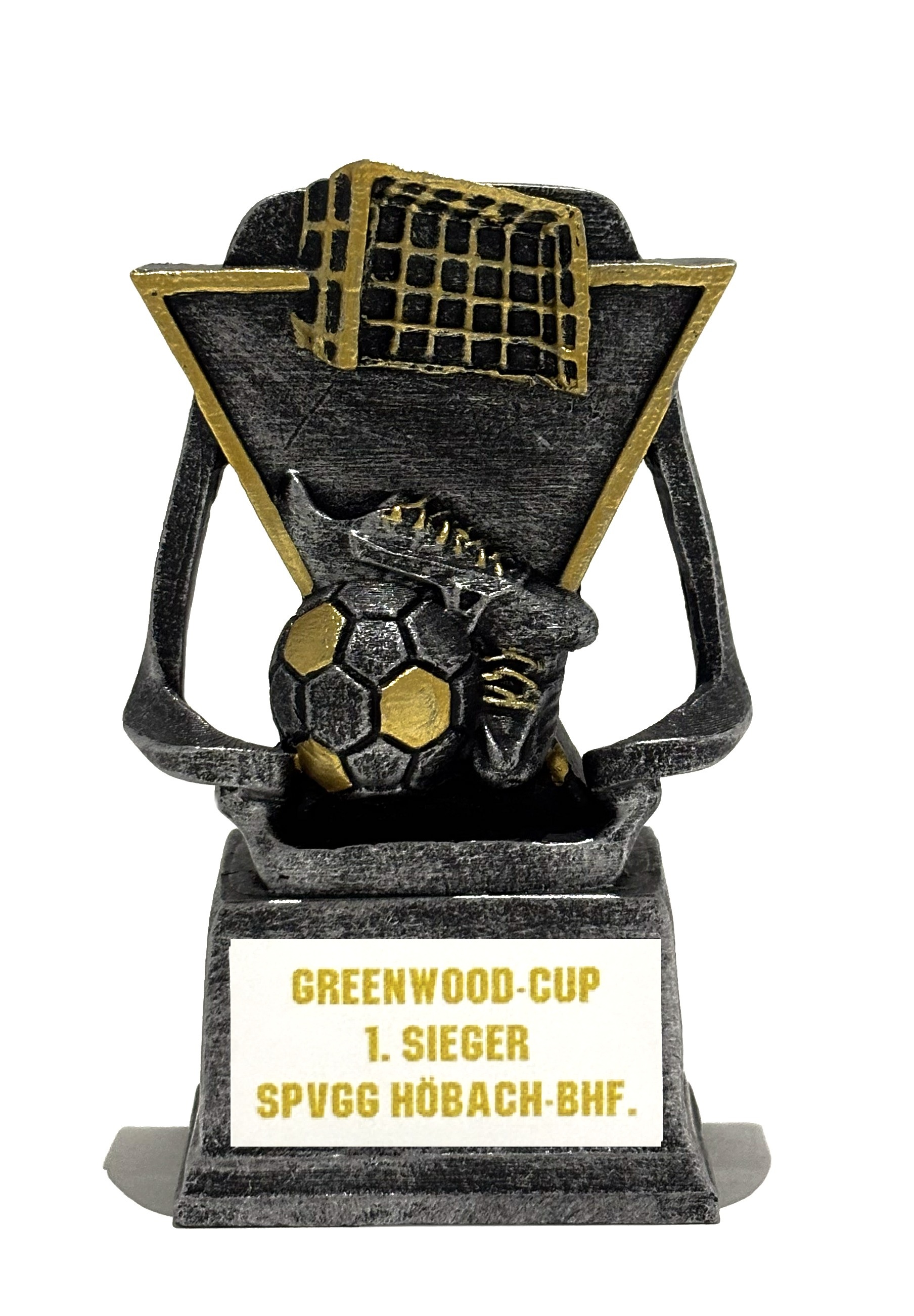Minipokal Schubator silber/gold