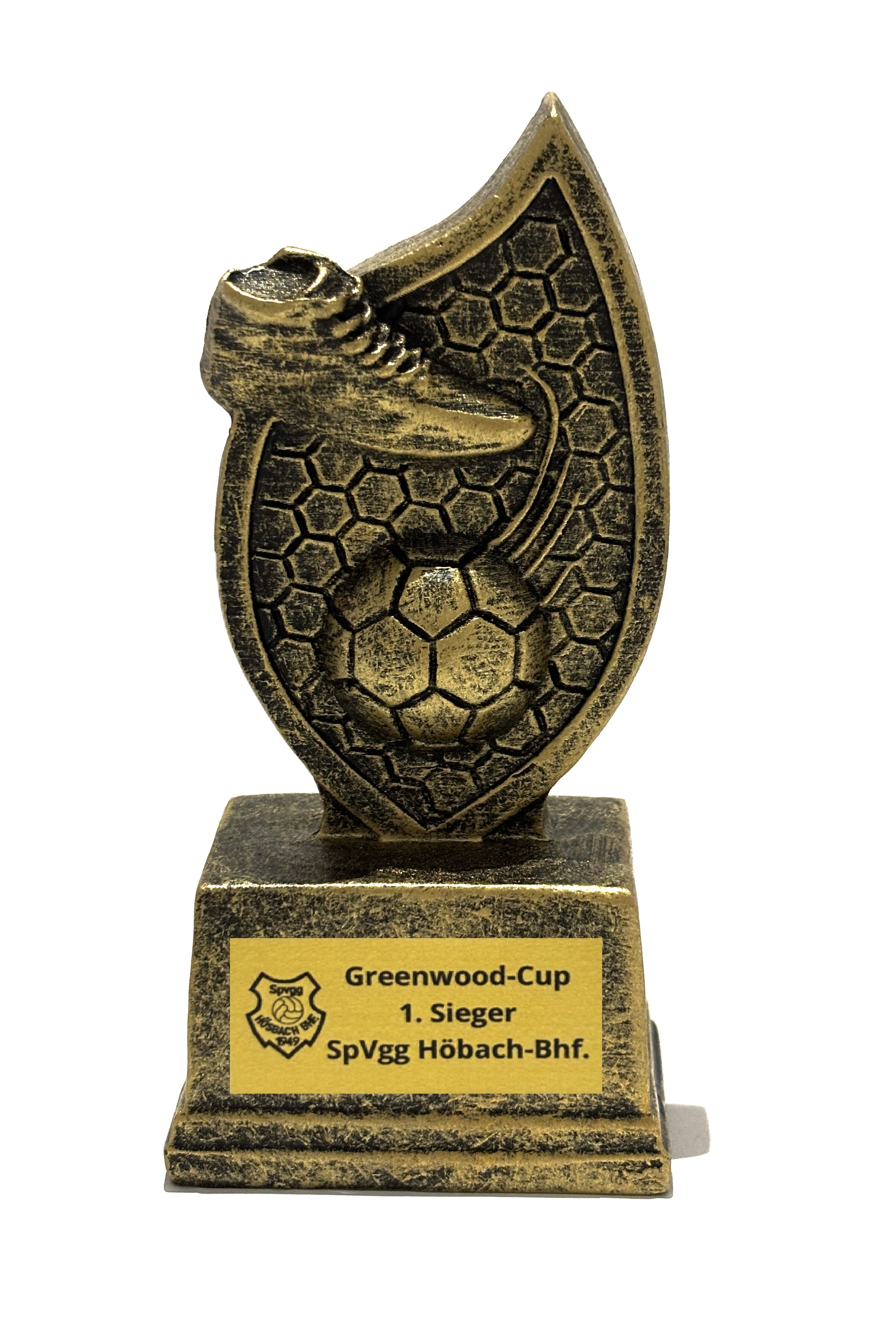 Minipokal Waschuba gold
