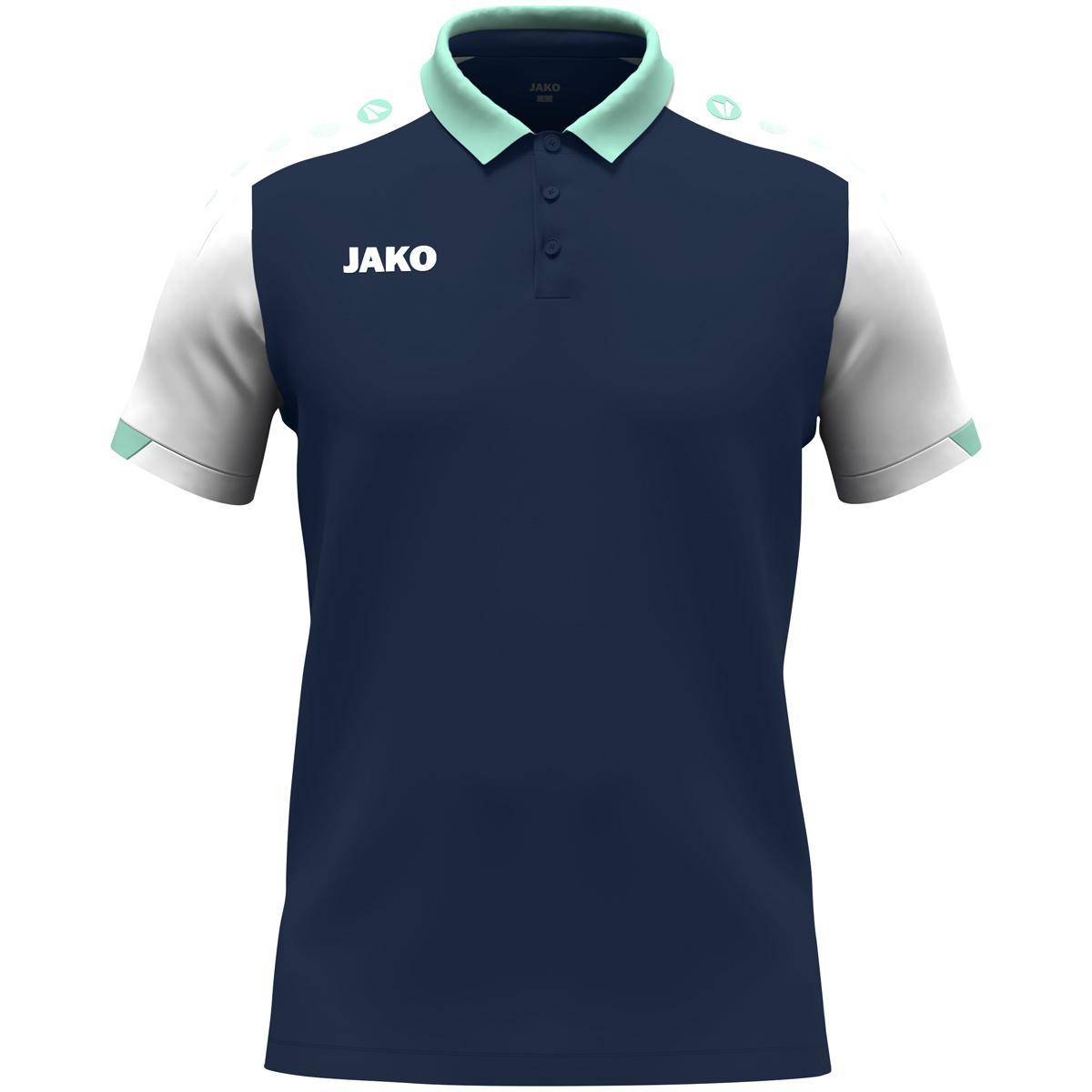 Jako Polo Dynamic Kinder marine/weiß/minze