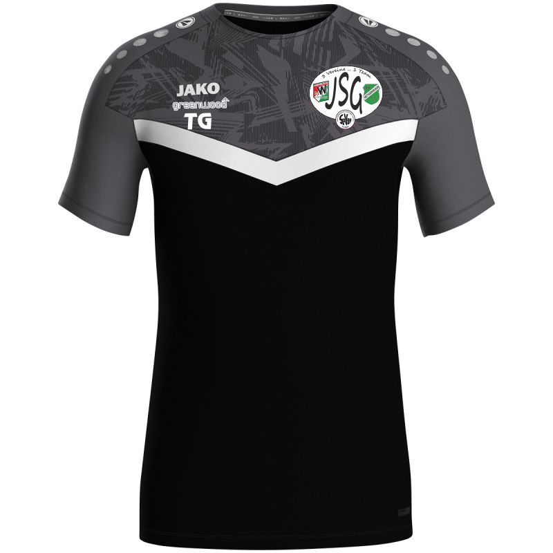 T-Shirt Iconic Kinder JSG Hain/Hett/Wall schwarz/anthrazit