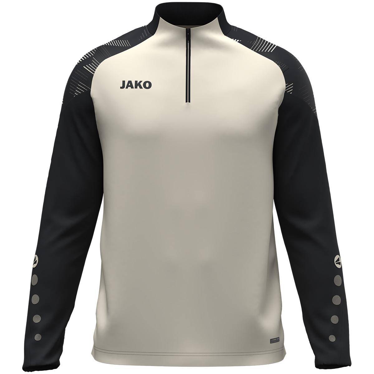 Jako Ziptop Sonic off white/schwarz