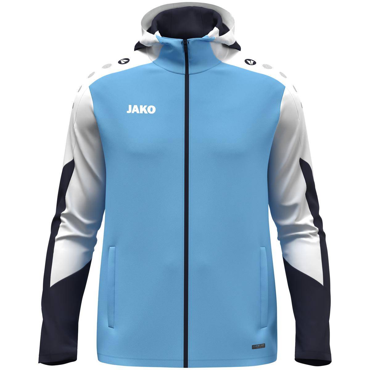 Jako Kapuzenjacke Dynamic Herren skyblue/weiß/marine