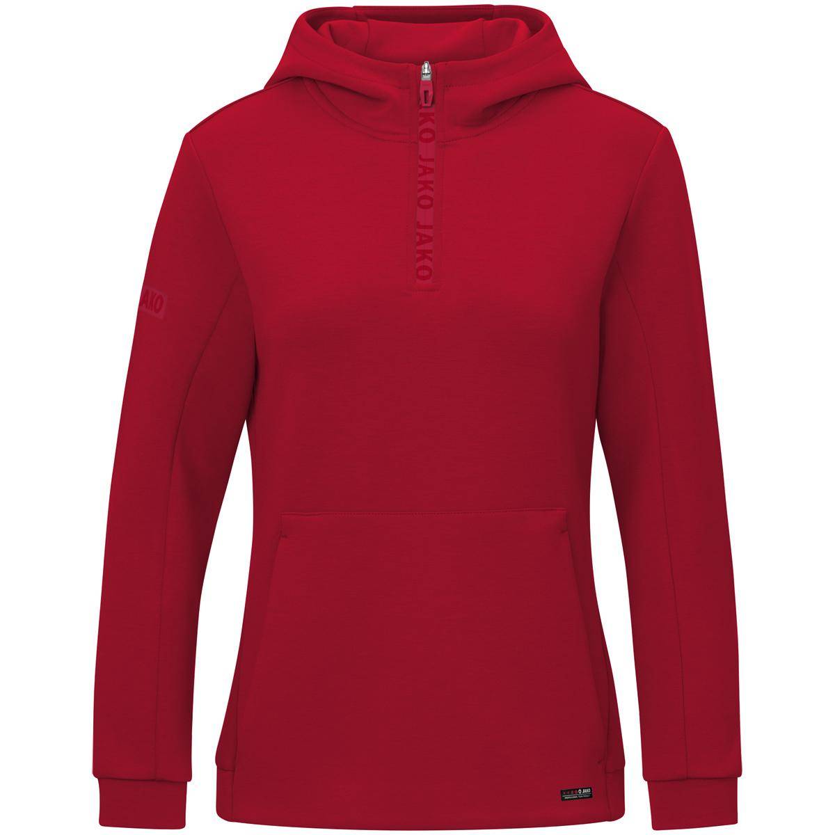 Jako Zip Hoodie Pro Casual Damen chili rot