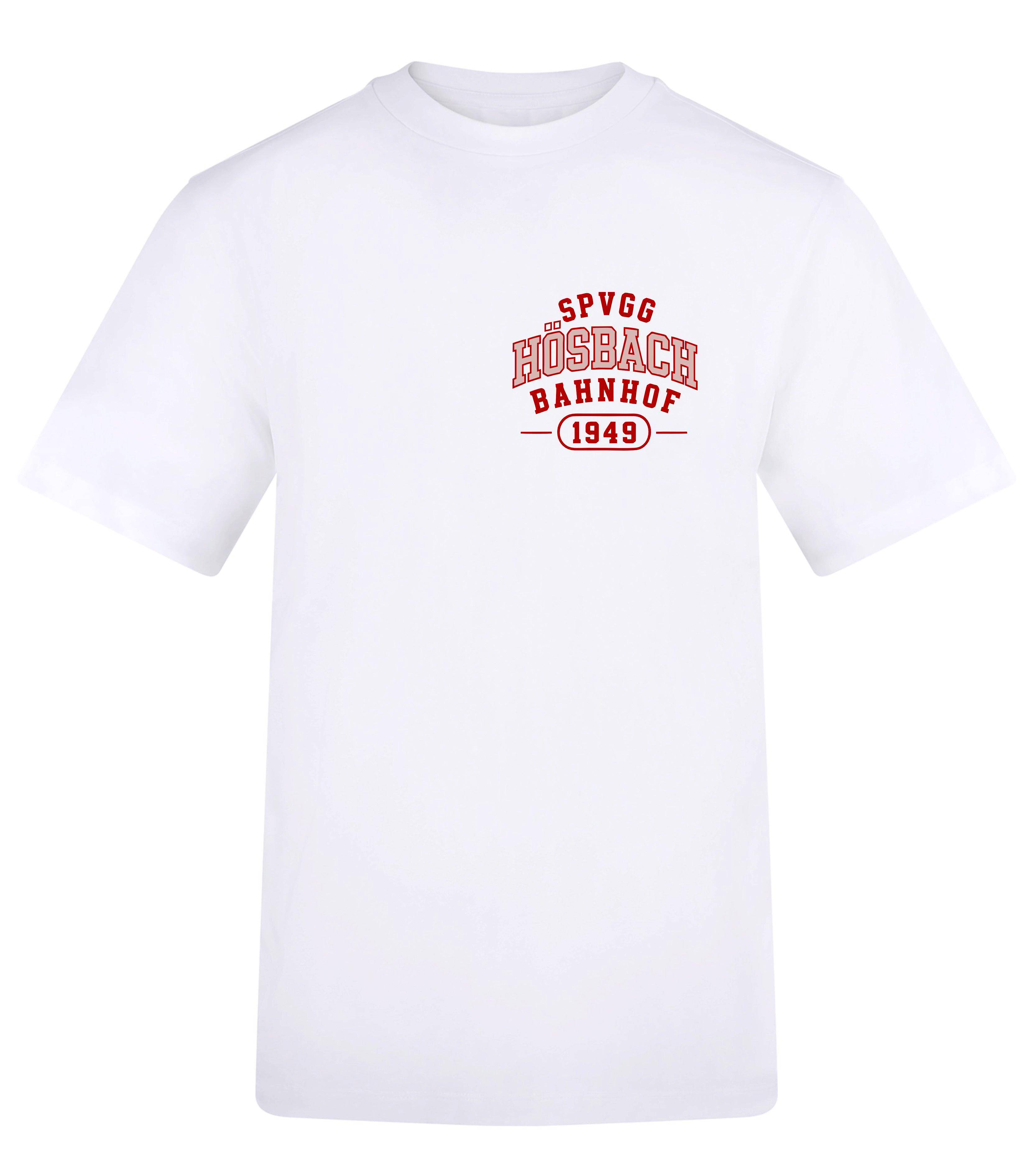 SpVgg T-Shirt Unisex weiß