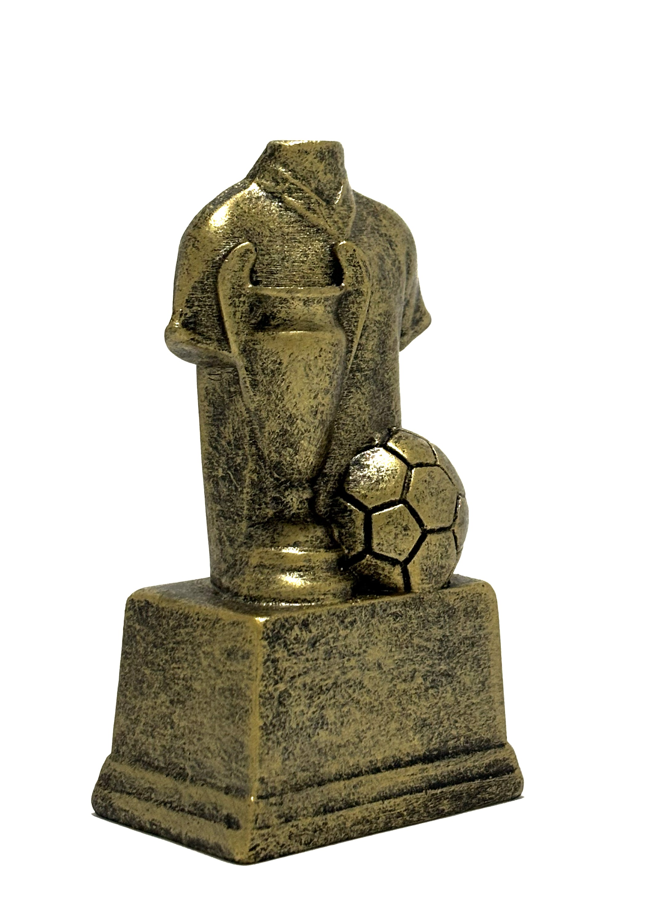 Minipokal Tripoball gold