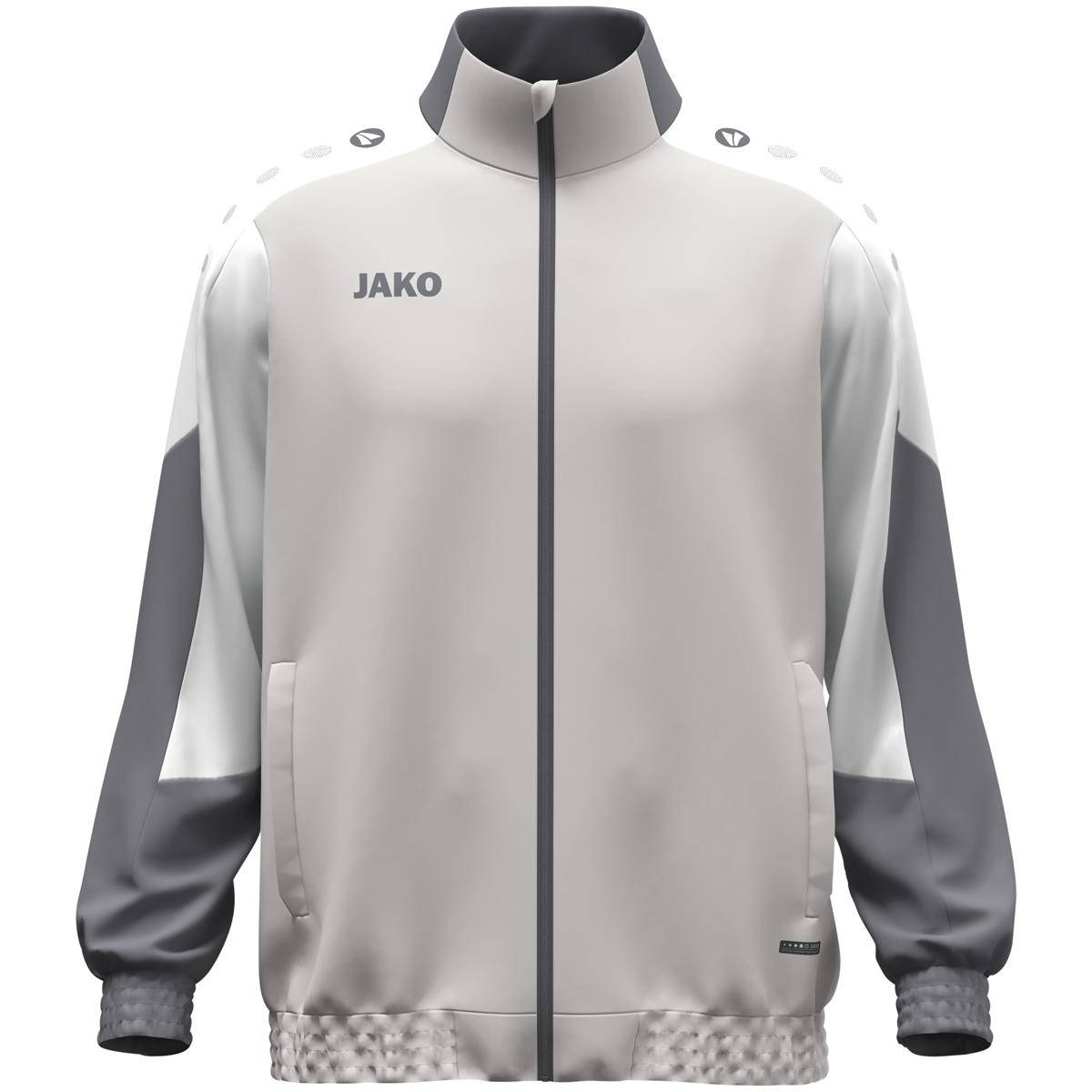 Jako Webjacke Dynamic Herren hellgrau/weiß/grau