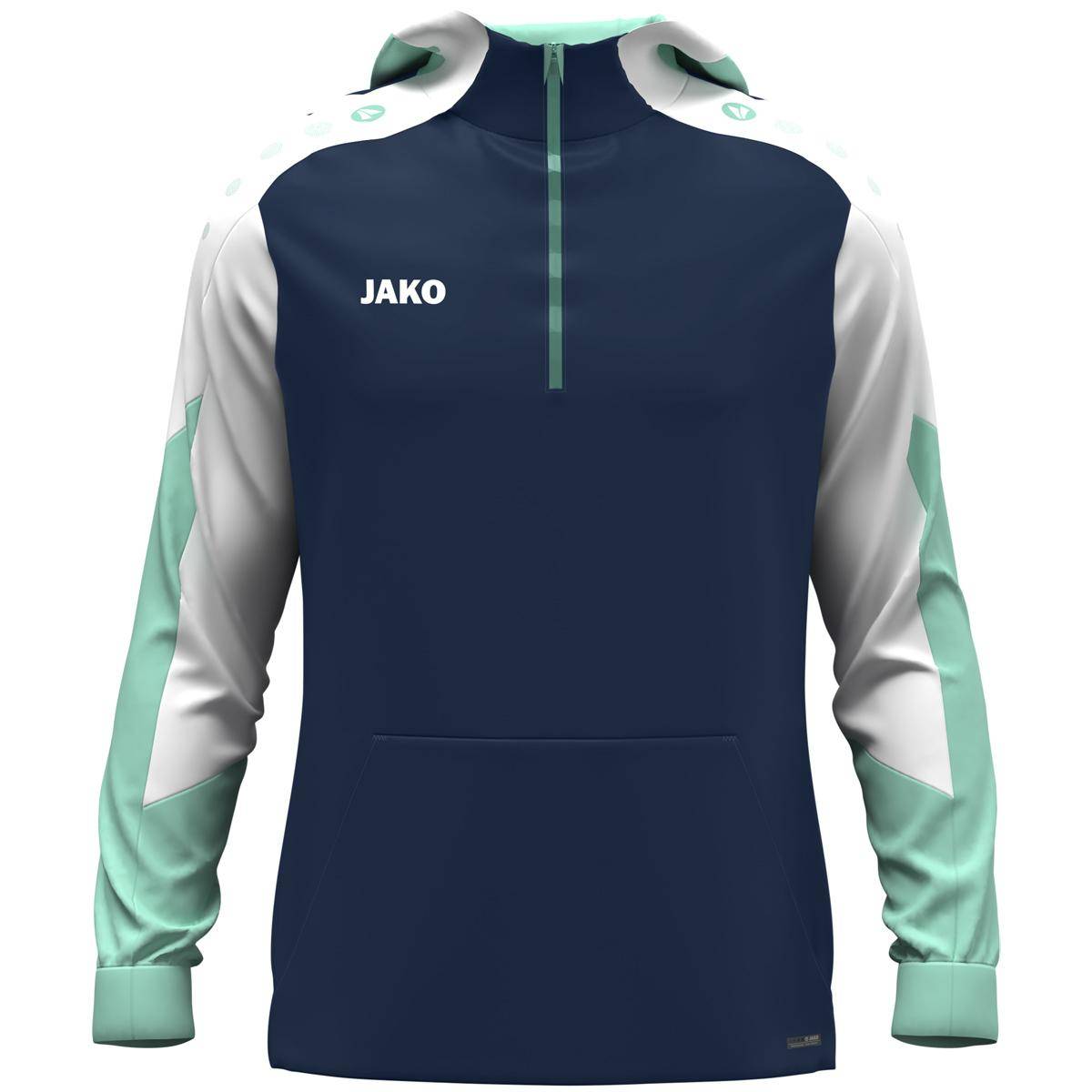 Jako Zip Hoodie Dynamic Herren marine/weiß/minze