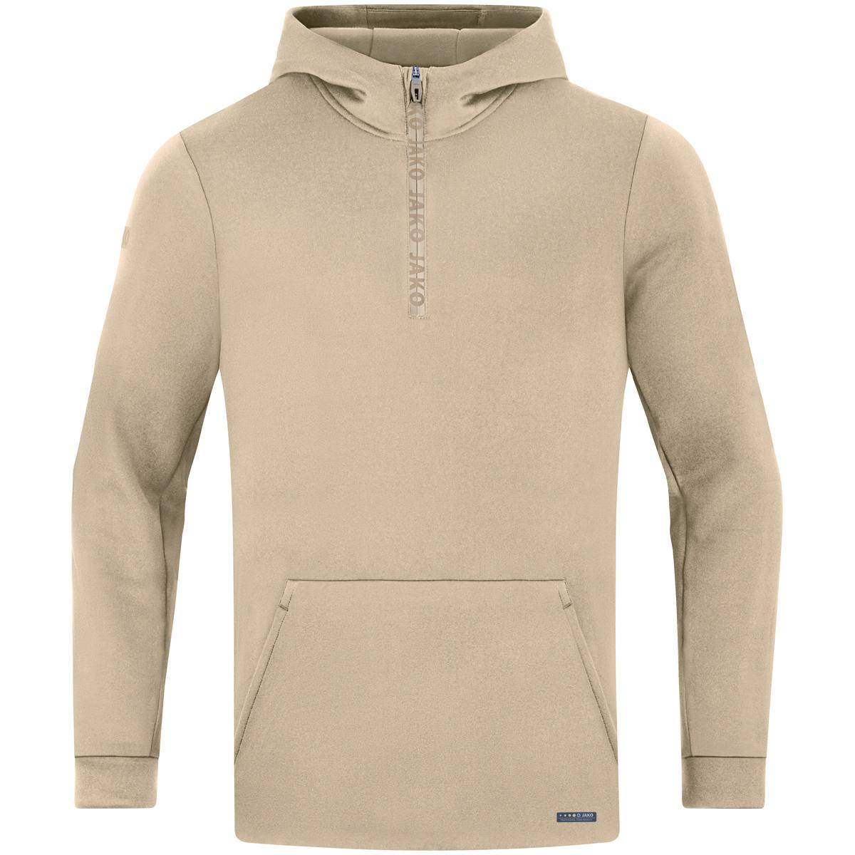 Jako Zip Hoodie Pro Casual Herren beige