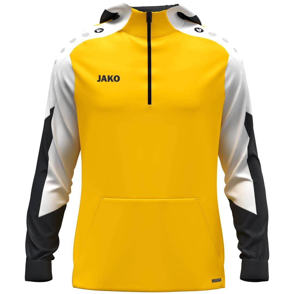 Jako Zip Hoodie Dynamic Herren gelb/weiß/schwarz