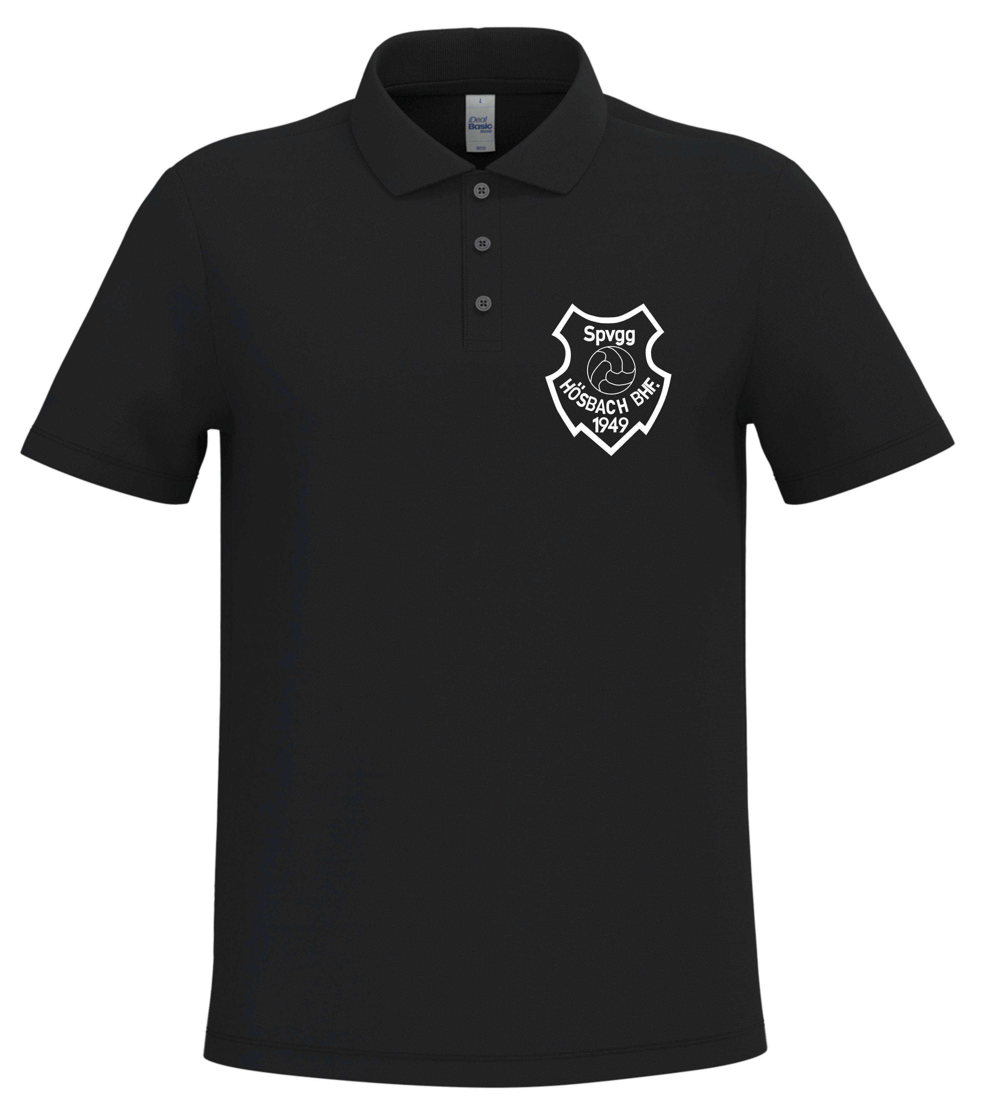 SpVgg Polo Herren schwarz