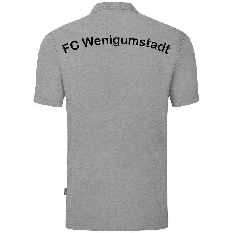Polo Organic Kinder FC Wenigumstadt grau meliert
