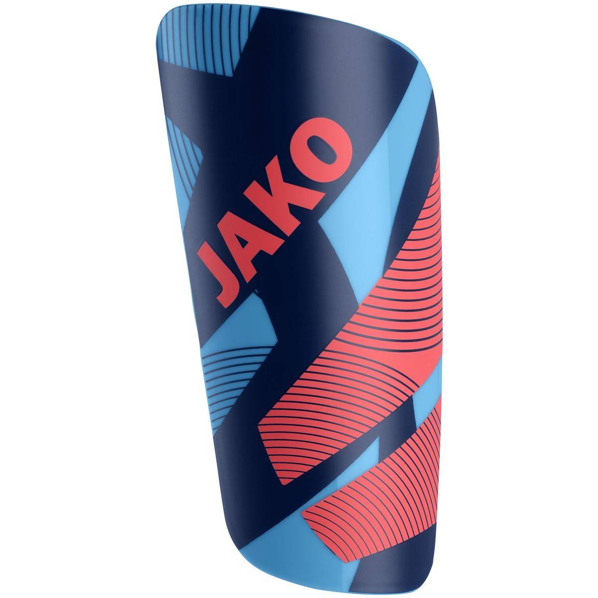 Jako Schienbeinschoner River Light skyblue/navy/coral