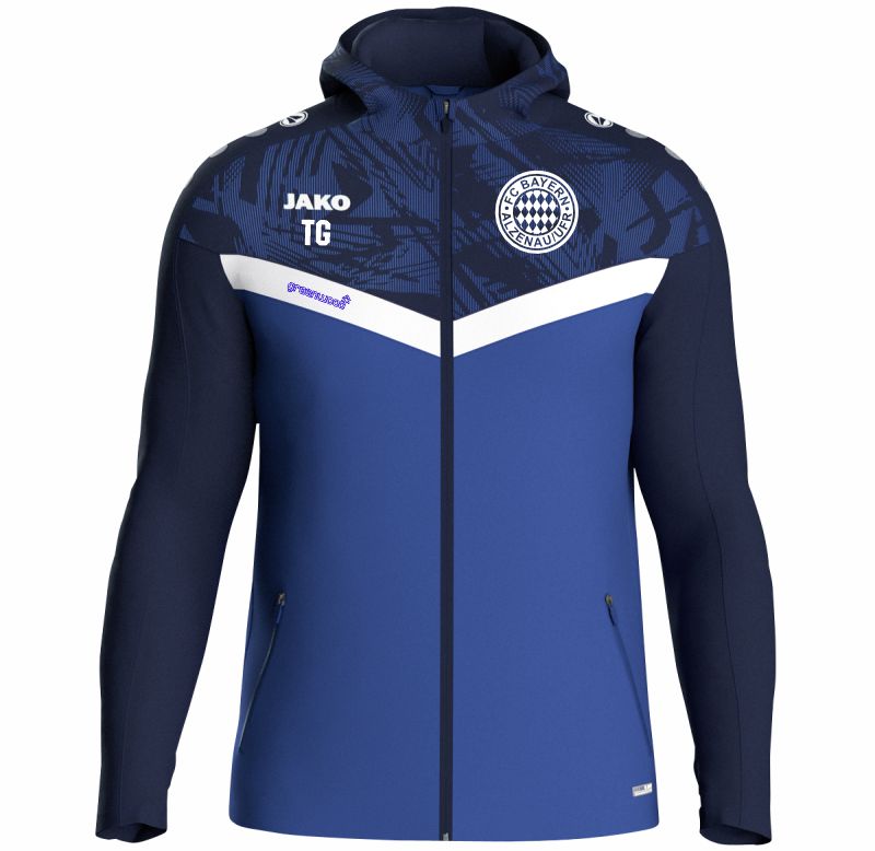 Kapuzenjacke Iconic FC BAYERN ALZENAU royal/marine Kapuzenjacke Iconic FC BAYERN ALZENAU royal/marine
