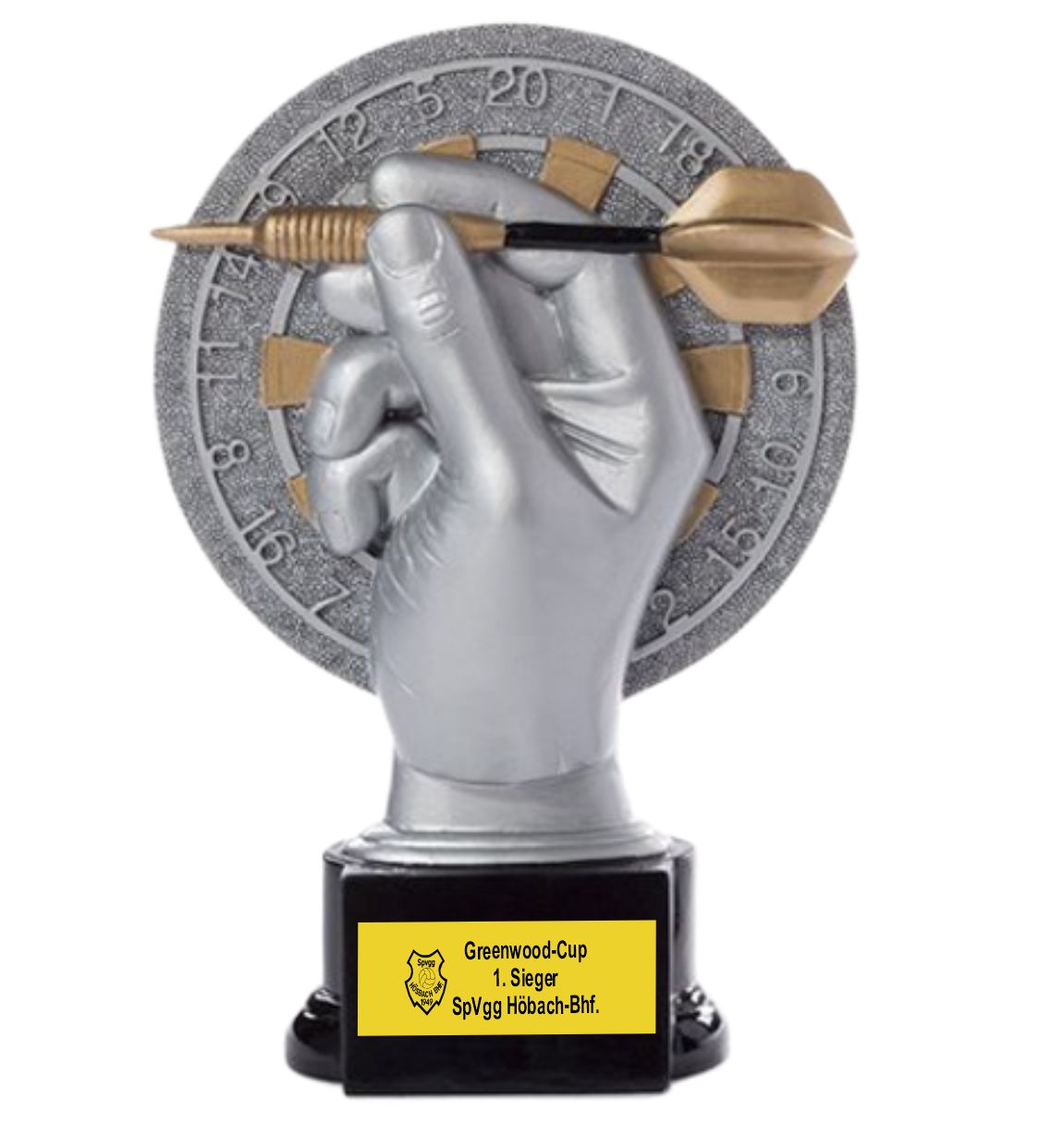 Pokal Bullseye silber