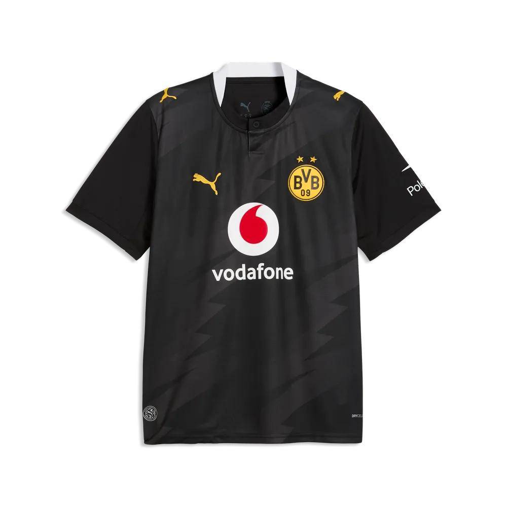 BVB Away Jersey Replica Black-Flat Dark Gray
