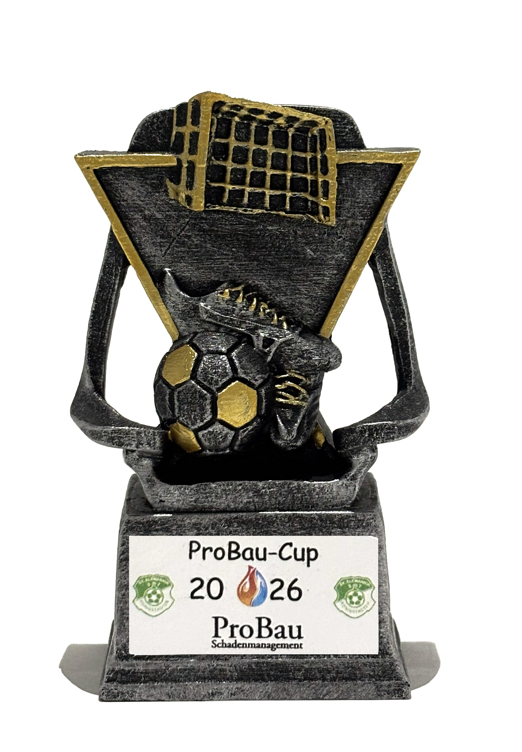 Minipokal Schubator silber/gold