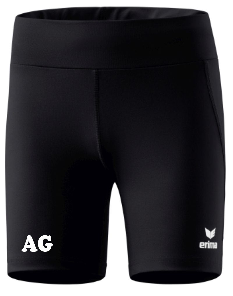 erima Athletik Tight Women kurz FG Fideler Aff schwarz