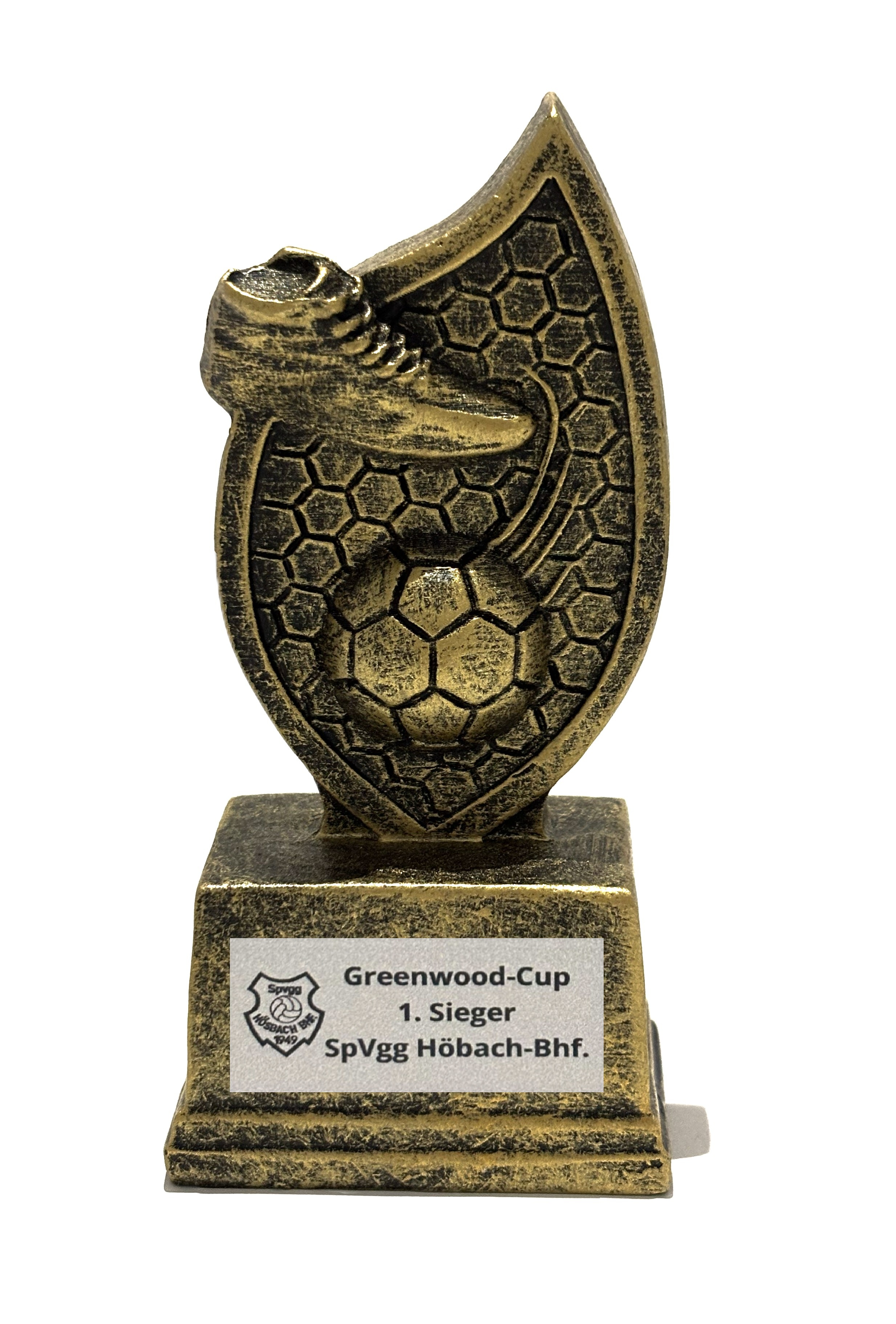 Minipokal Waschuba gold