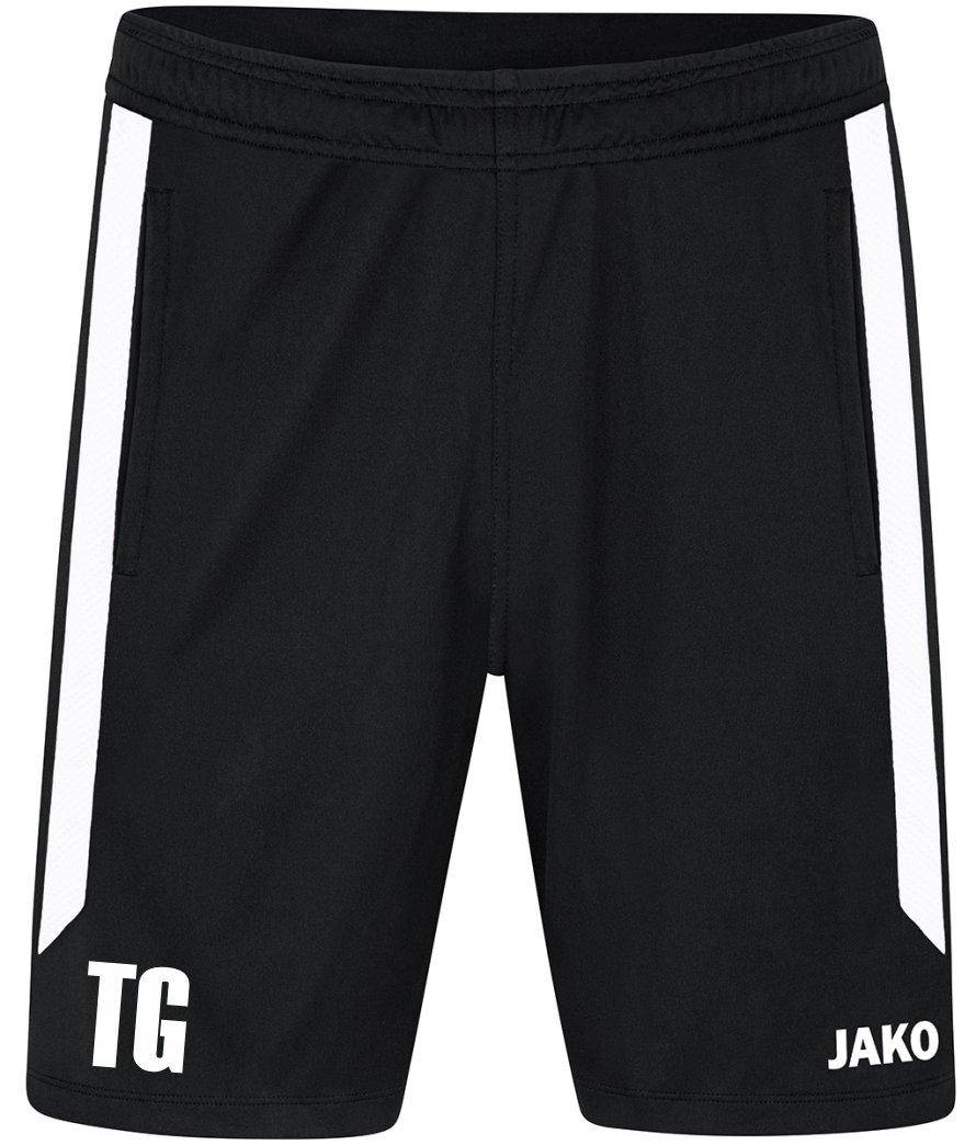 Trainingsshort Power JSG Freigericht schwarz/weiß