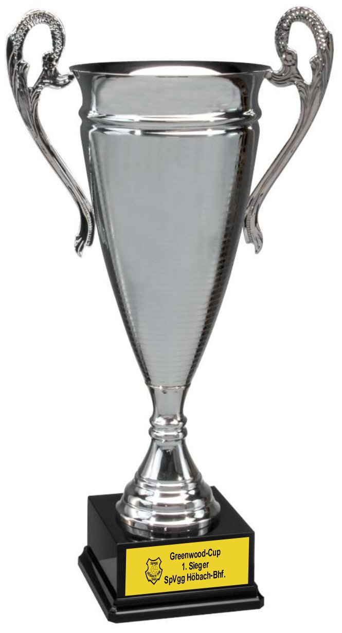 Pokal Victory Trophy silber