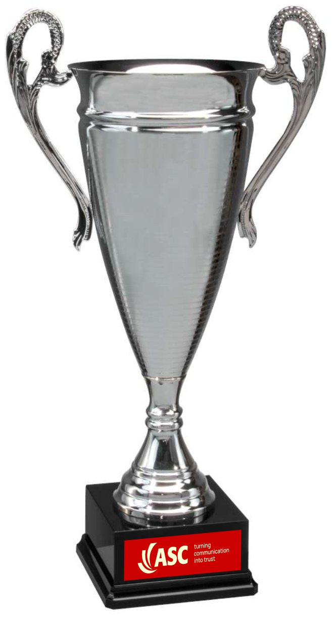 Pokal Victory Trophy silber