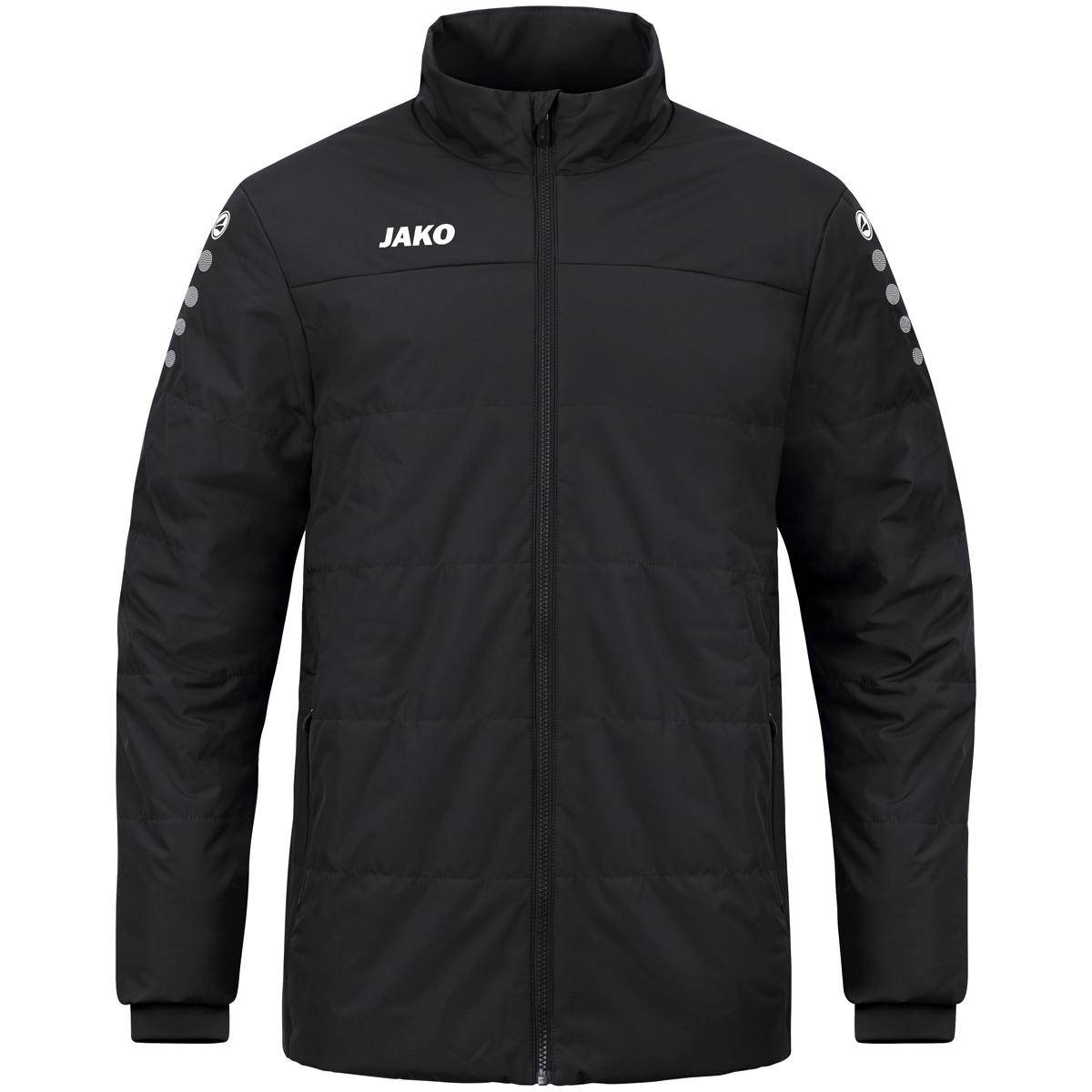 Jako Coachjacke Team Kinder schwarz
