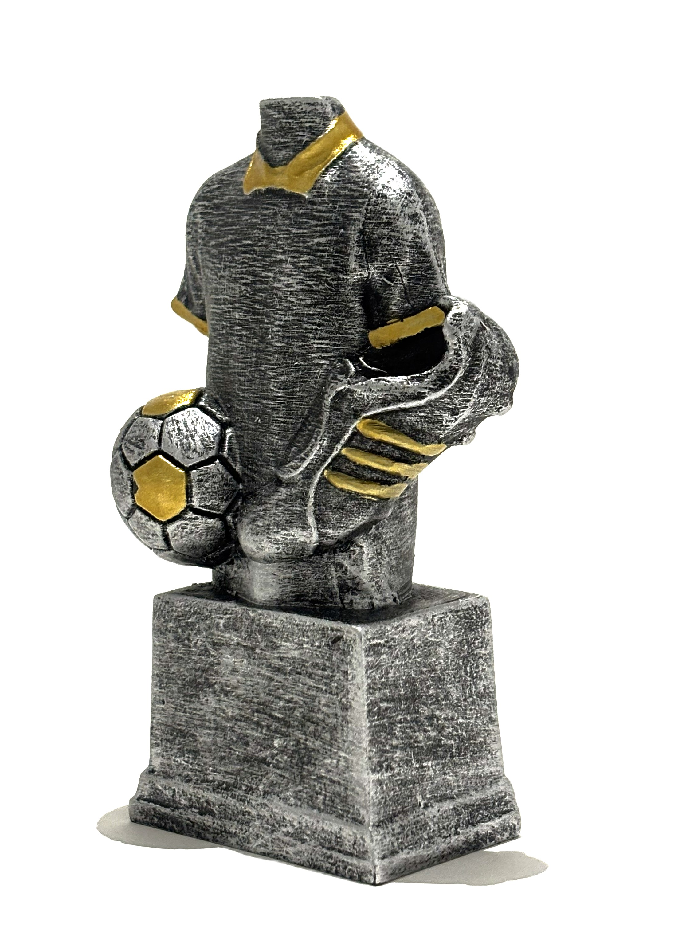 Minipokal Tribaschuh silber/gold