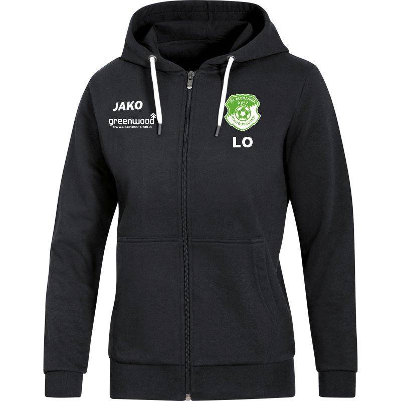 Kapuzenjacke Base Damen SV Königstädten schwarz Kapuzenjacke Base Damen SV Königstädten schwarz