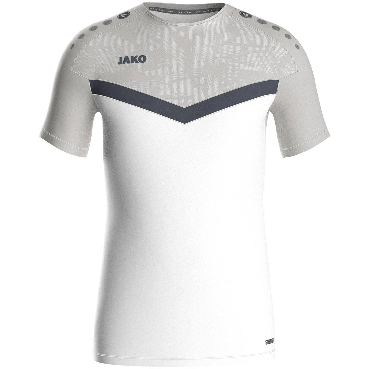 Jako T-Shirt Iconic Herren weiß/soft grey/anthra light