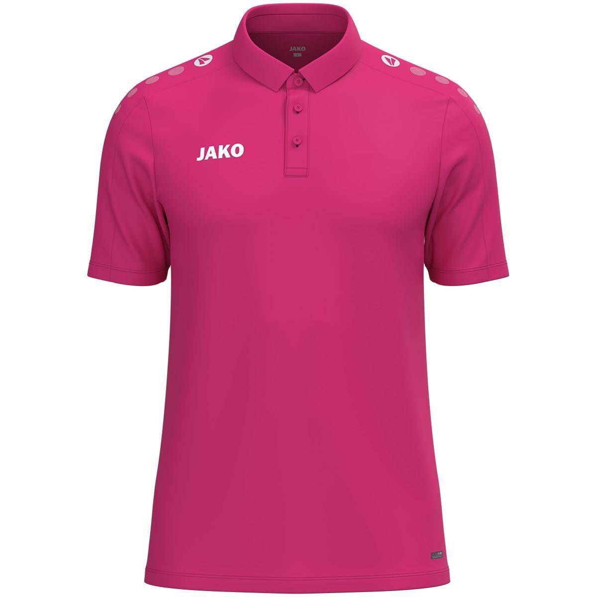 Jako Polo One Kinder deep pink