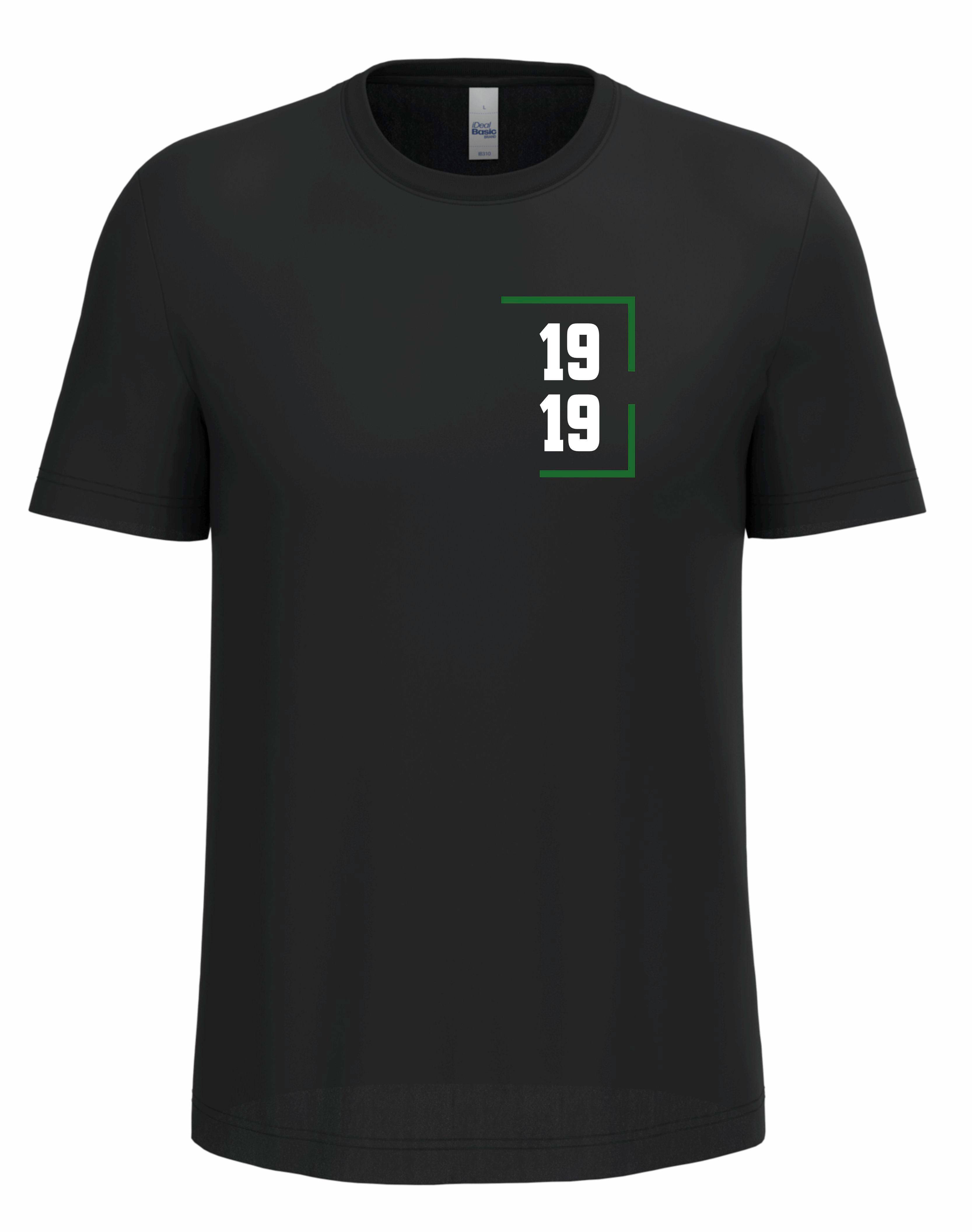 Alemannia Haibach T-Shirt Herren schwarz