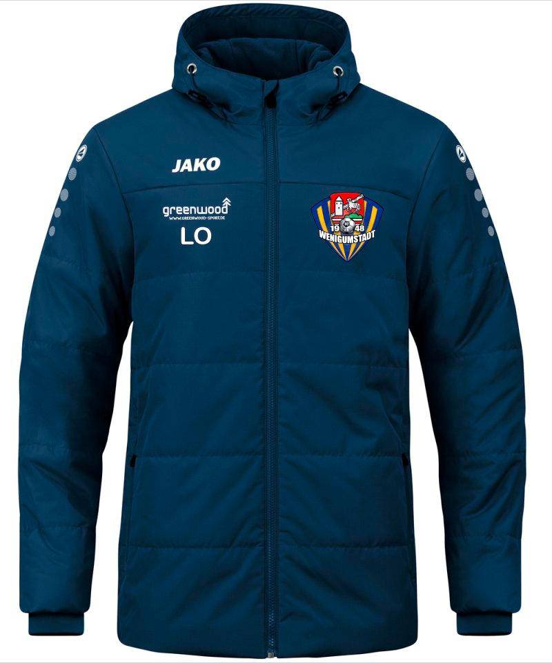 Coachjacke Team Erwachsene FC Wenigumstadt marine