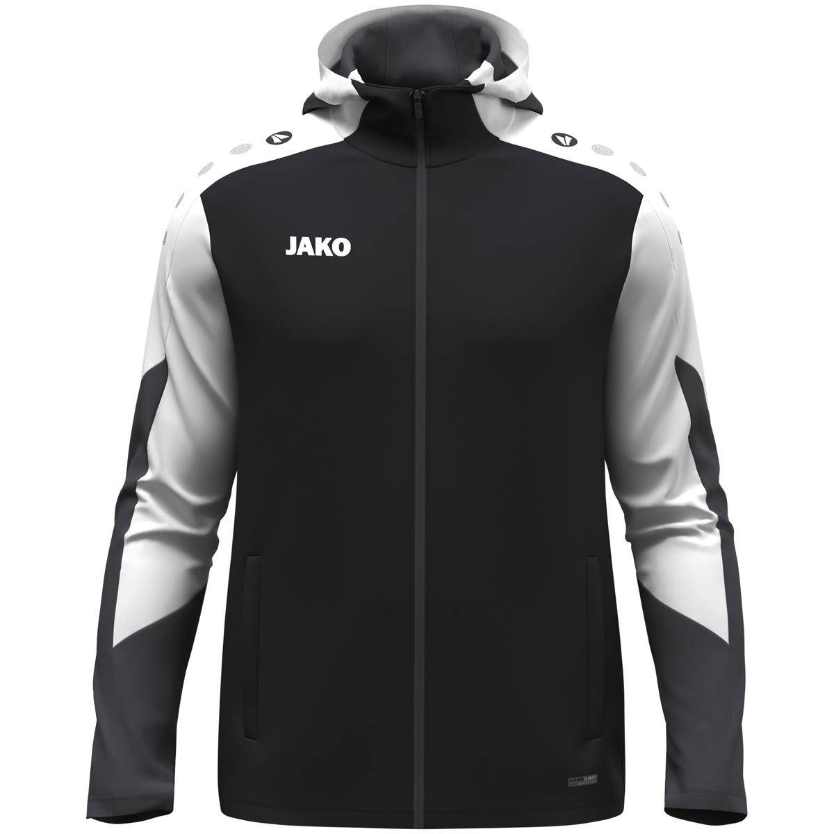 Jako Kapuzenjacke Dynamic Herren schwarz/weiß/anthrazit
