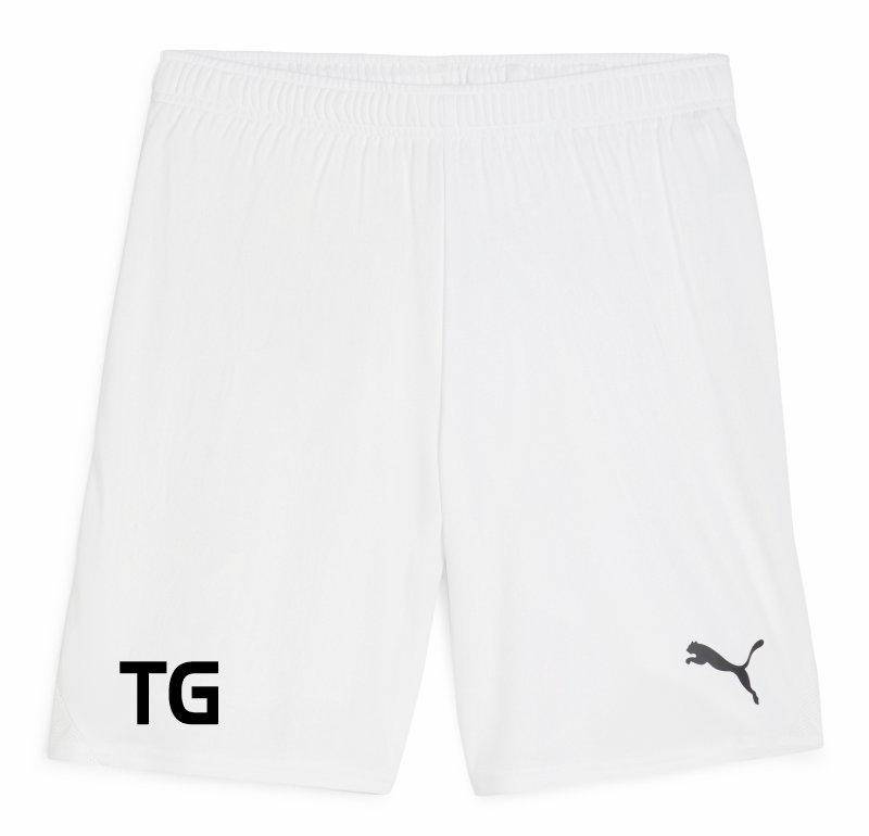 Puma teamGOAL Shorts Kinder weiß Gemaa