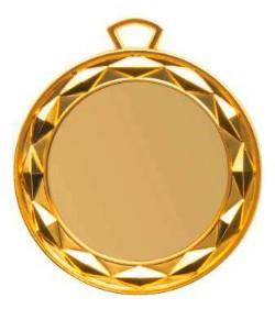 Medaille Nova 70mm gold