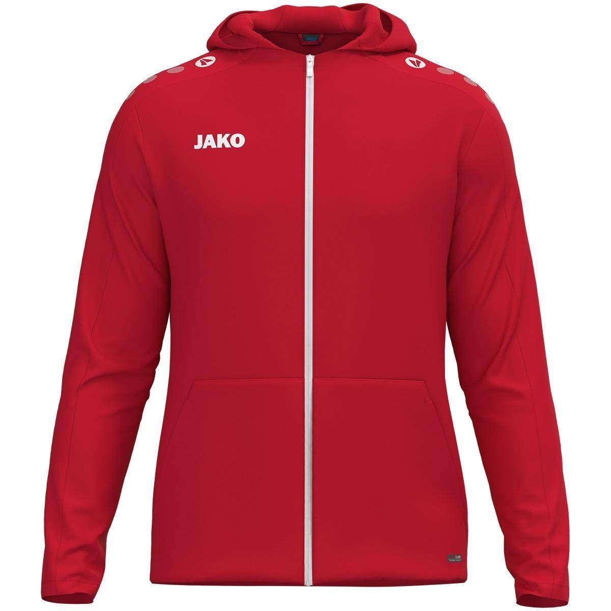 Jako Kapuzenjacke Light One Damen rot