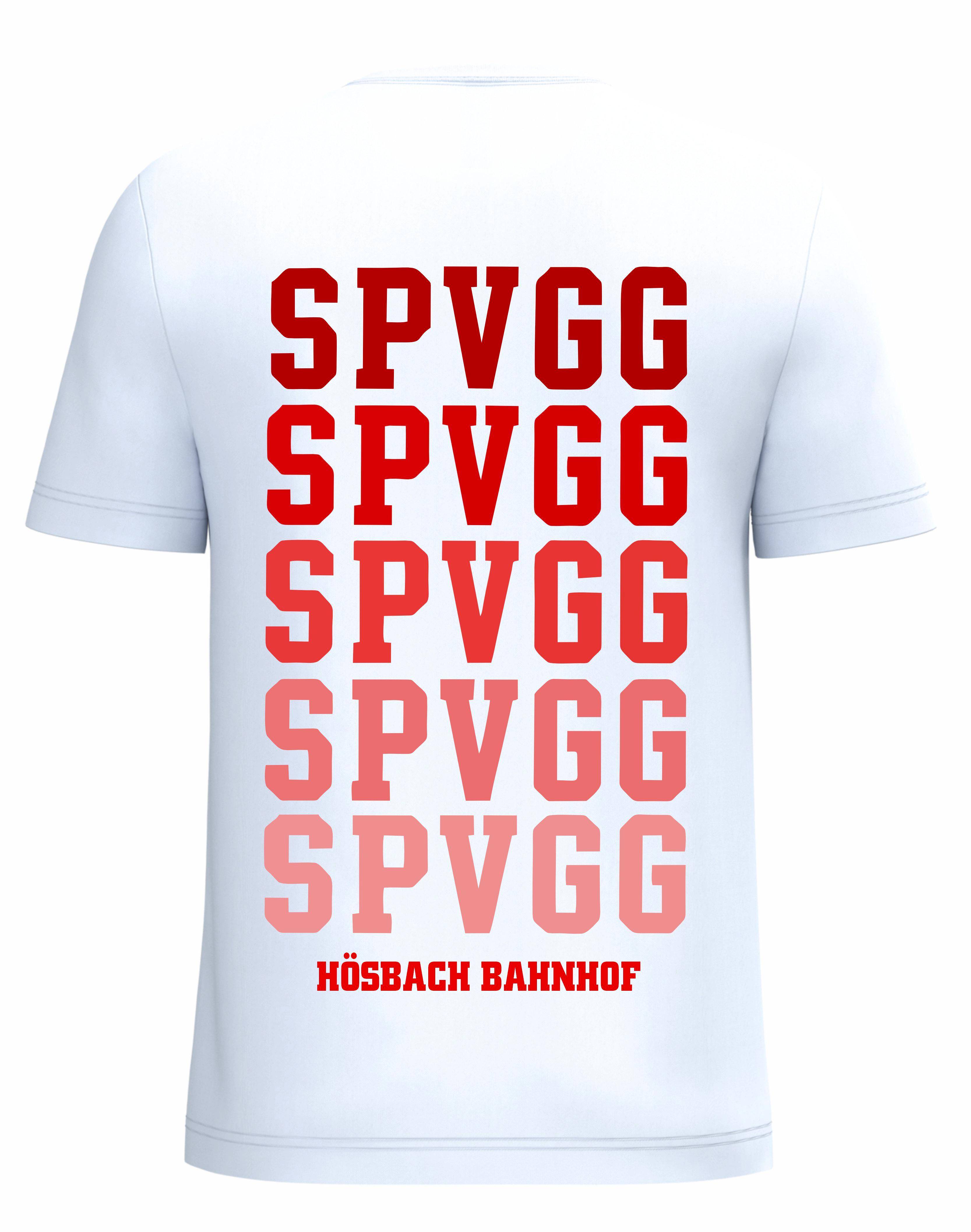 SpVgg T-Shirt Herren weiß