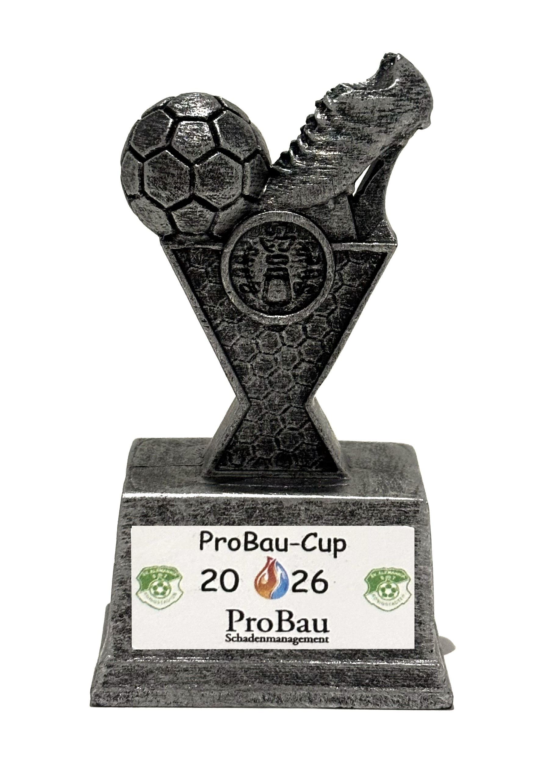 Minipokal Baschuhpo silber