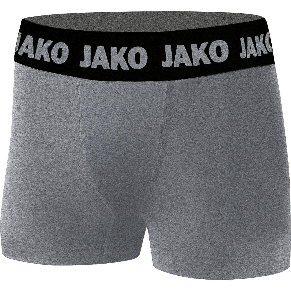 Jako Boxershort Funktion Herren grau meliert