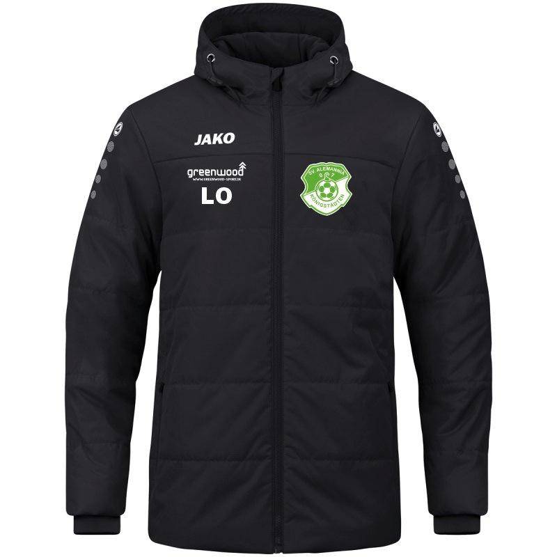 Coachjacke Team Herren SV Königstädten schwarz