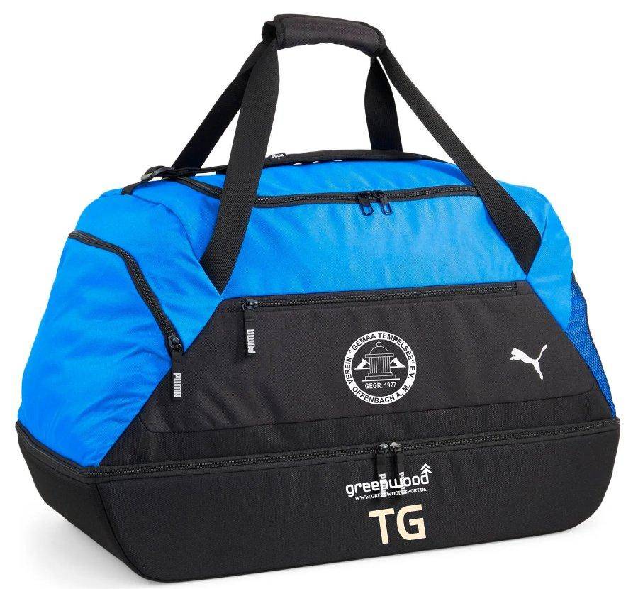 Puma teamGOAL Sporttasche mit Bodenfach blau Gemaa