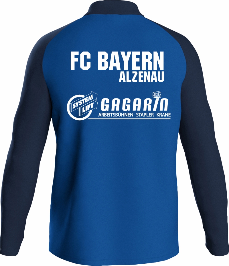 Polyesterjacke Iconic FC BAYERN ALZENAU royal/marine