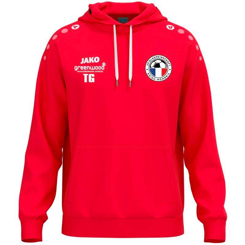 Kapuzensweat One Cotton Kinder Mömbris rot