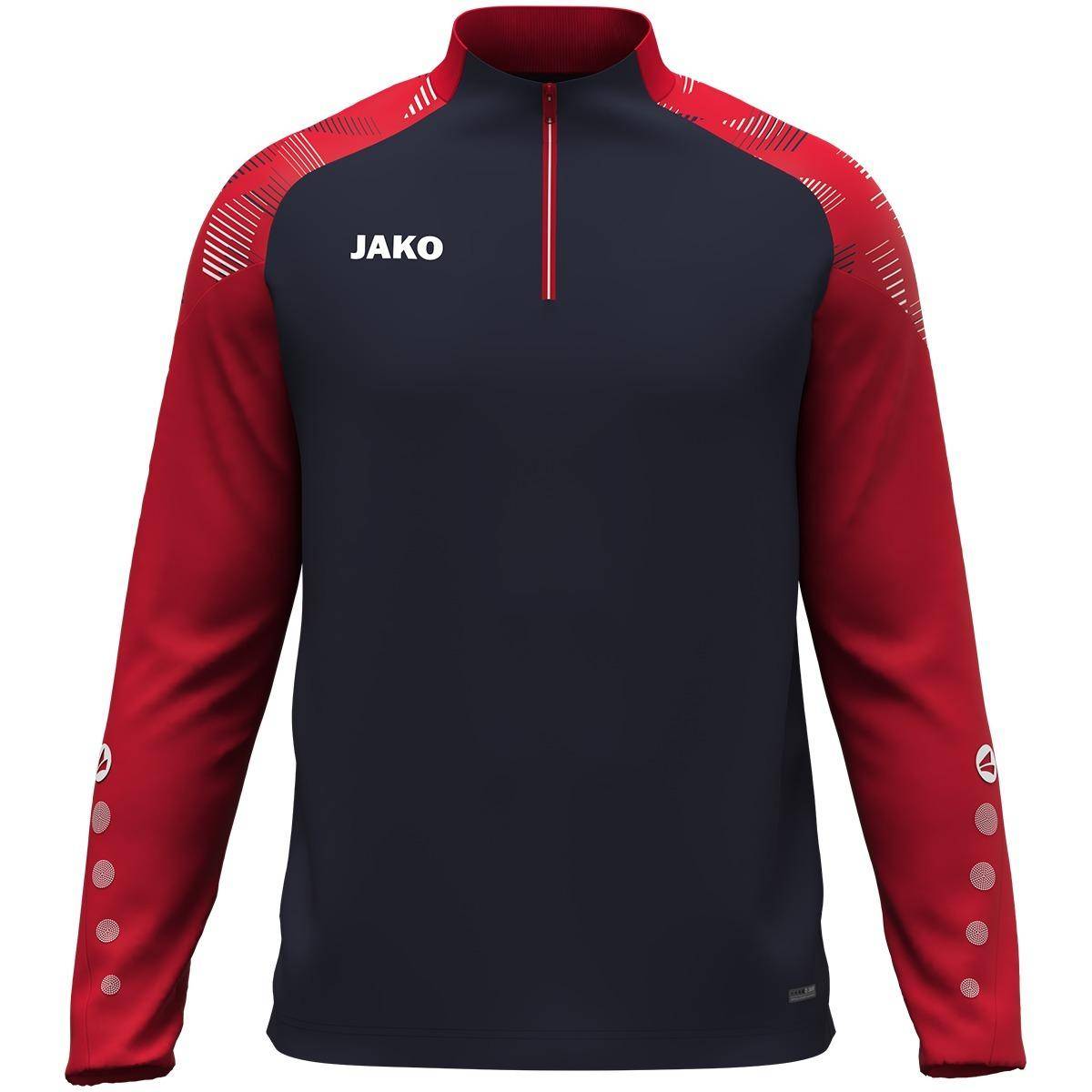 Jako Ziptop Sonic marine/rot