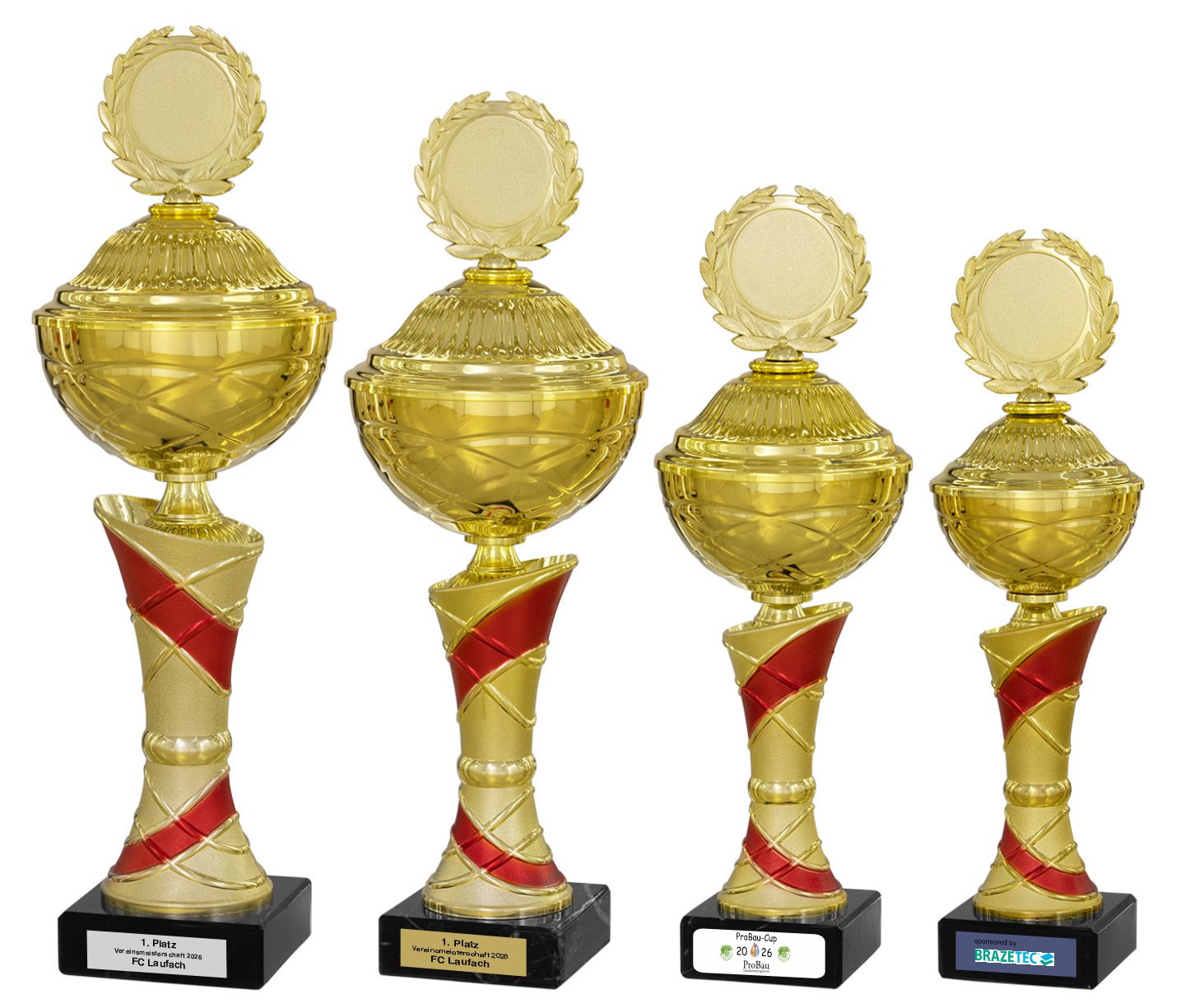 Pokal Goldline Red gold