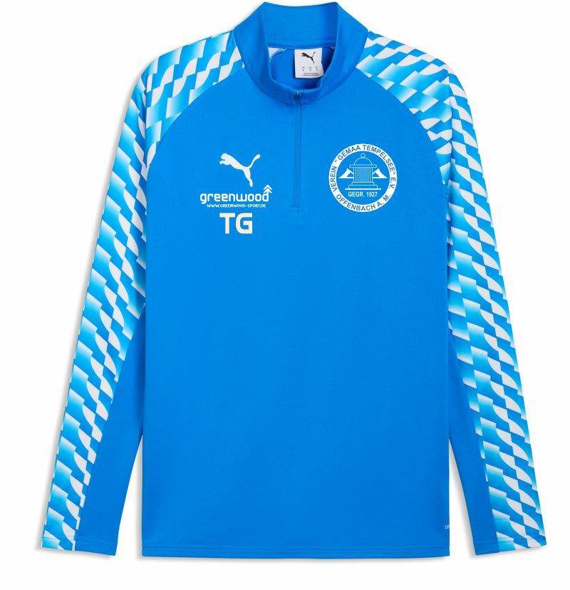 Puma teamLIGA26 Training Ziptop blau Gemaa