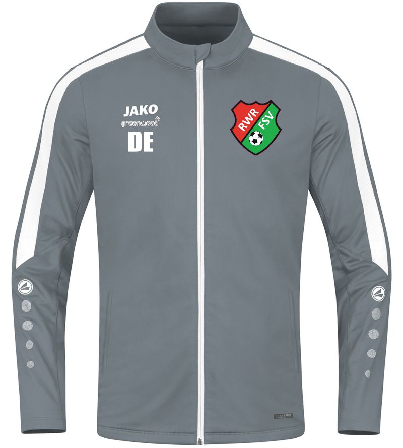 Polyesterjacke Kinder SG Mosbach-Radheim steingrau Polyesterjacke Kinder SG Mosbach-Radheim steingrau