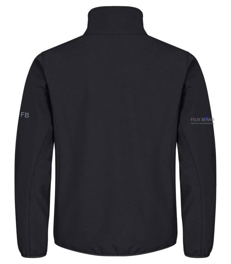 Classic Softshell Jacke Herren schwarz SG Mensengesäß/Brücken