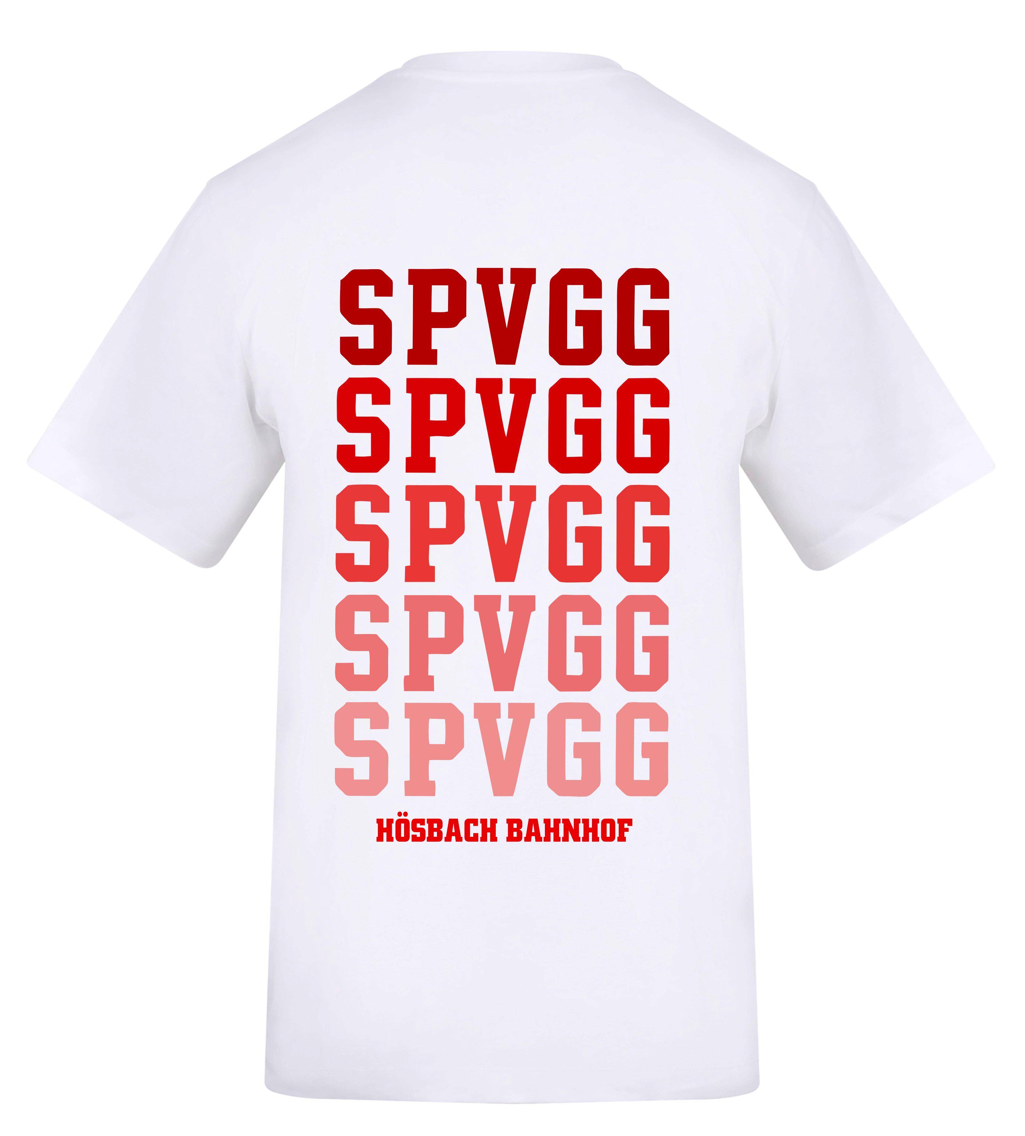 SpVgg T-Shirt Unisex weiß