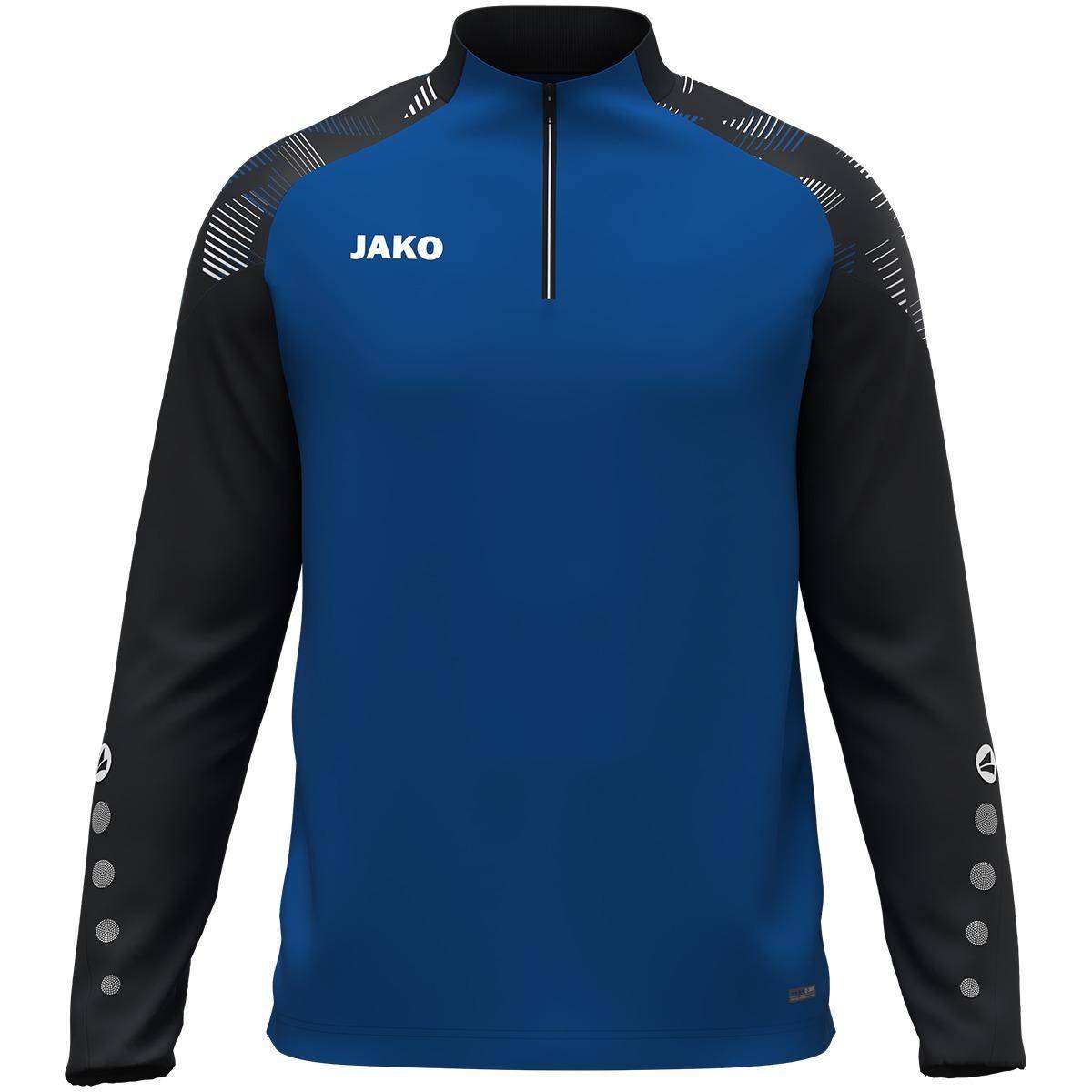 Jako Ziptop Sonic royal/schwarz
